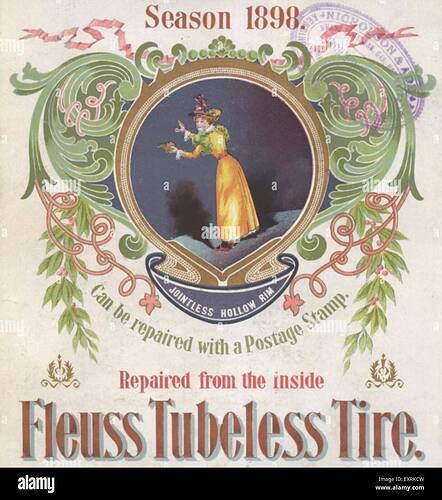 1890s-uk-fleuss-tubeless-tire-magazine-advert-EXRKCW